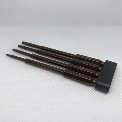 REEFS RC Magnetic Hex Drivers 4pc SEHREEFS37 Servo Accessories One Size