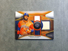 2025 Topps Tribute - Yordan Alvarez #TTR-YA 66/75 Tribute Triple Relics