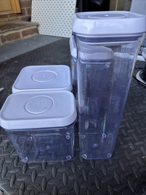 4x OXO Good Grips POP Vorratsbehälter 2l/2,3l/2,3l/1,4l