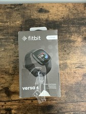 Fitbit Versa 4 Fitness Smartwatch Black Open ...
