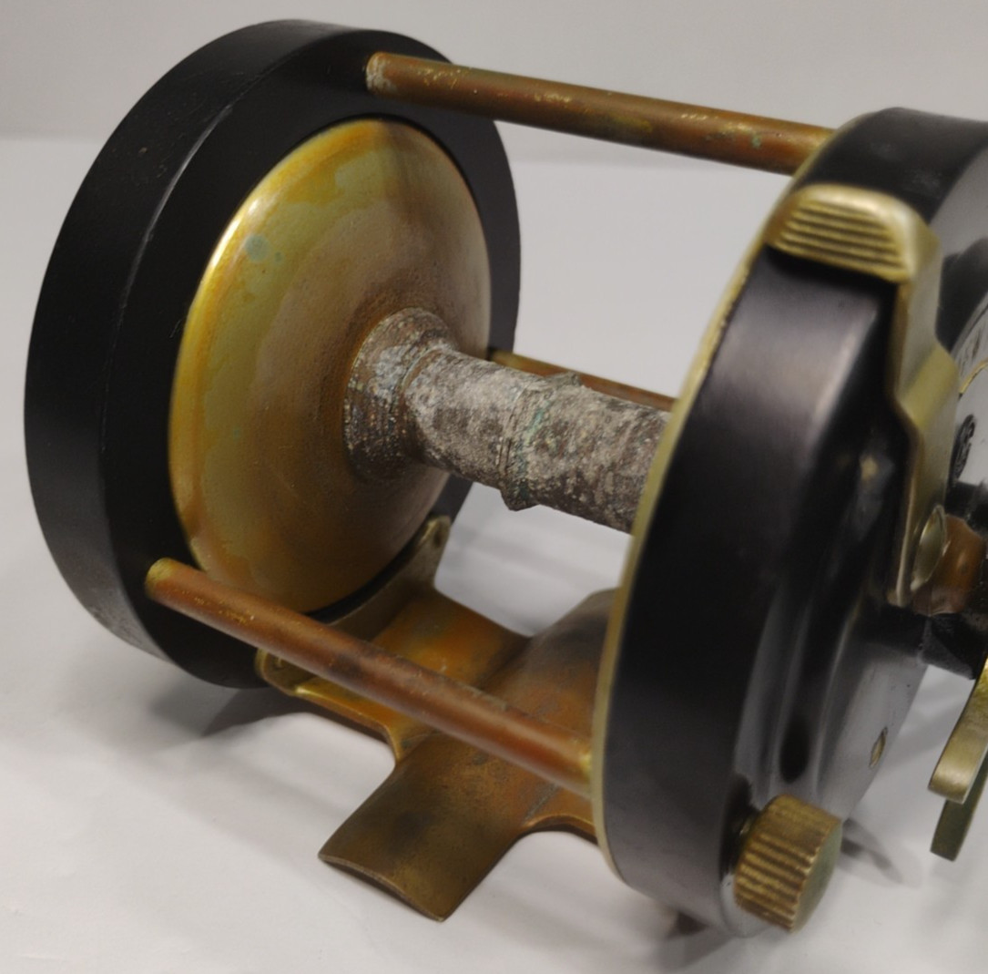 Antique Meisselbach 1922 Triton Reel Elyria OH Early 1900's Bakelite See Desc.