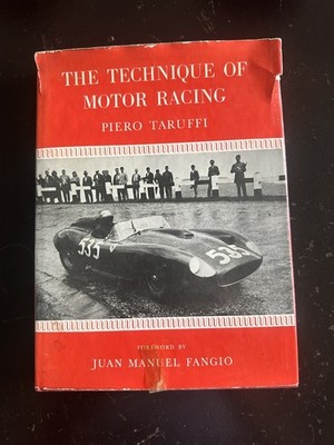 The Technique of Motor Racing by Piero Taruffi 1966 HCDJ