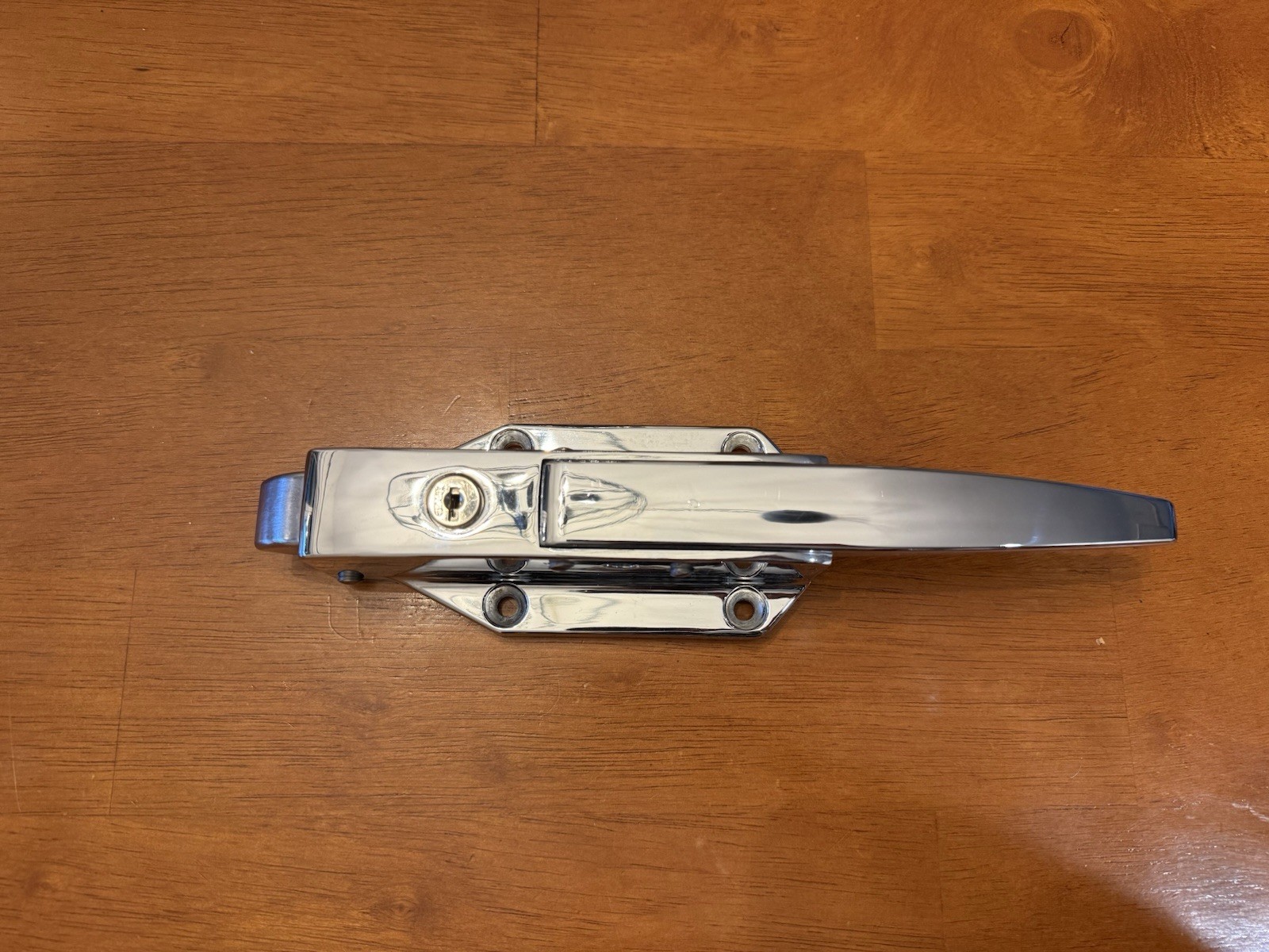 Kason Model 58 Cooler/Freezer Latch Heavy Spring Lock Cylinder Chrome