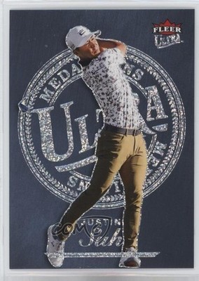 2023 Fleer Ultra Medallions Platinum 31/49 Justin Suh #34 0nr3