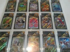 Lot ZIP-16 15 cartes pokémon Gradées Japonaise CGG include Phyllali VMAX Quad
