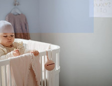 NEW mushie Silicone Pacifier Holder Case