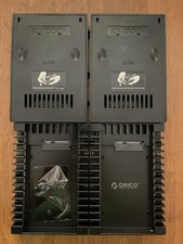 2 X Icy Dock  2 X Orico SATA HDD 2.5" To 3.5" Caddy Converter Lot Of 4 