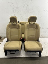18-23 Jeep Wrangler Seats Manual Tan Beige Cloth 2 Dr Oem