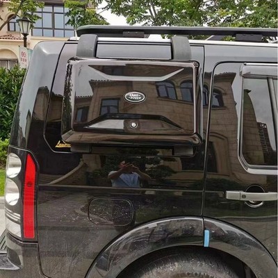 Black Side Mounted Tool Box For Land Rover Discovery LR3 2003-2009 LR4 2010-2017