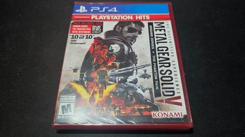 Metal Gear Solid V 5 The Definitive Experience Playstation Hits PS4 New Sealed!