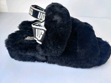 Ugg Oh Yeah Women's Sheepskin Furry Slide Sandals US Sz 7