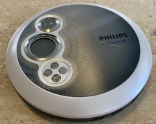 Vintage Phillips Portable CD Player AX2411/17 45 Second Esp Walkman Untested