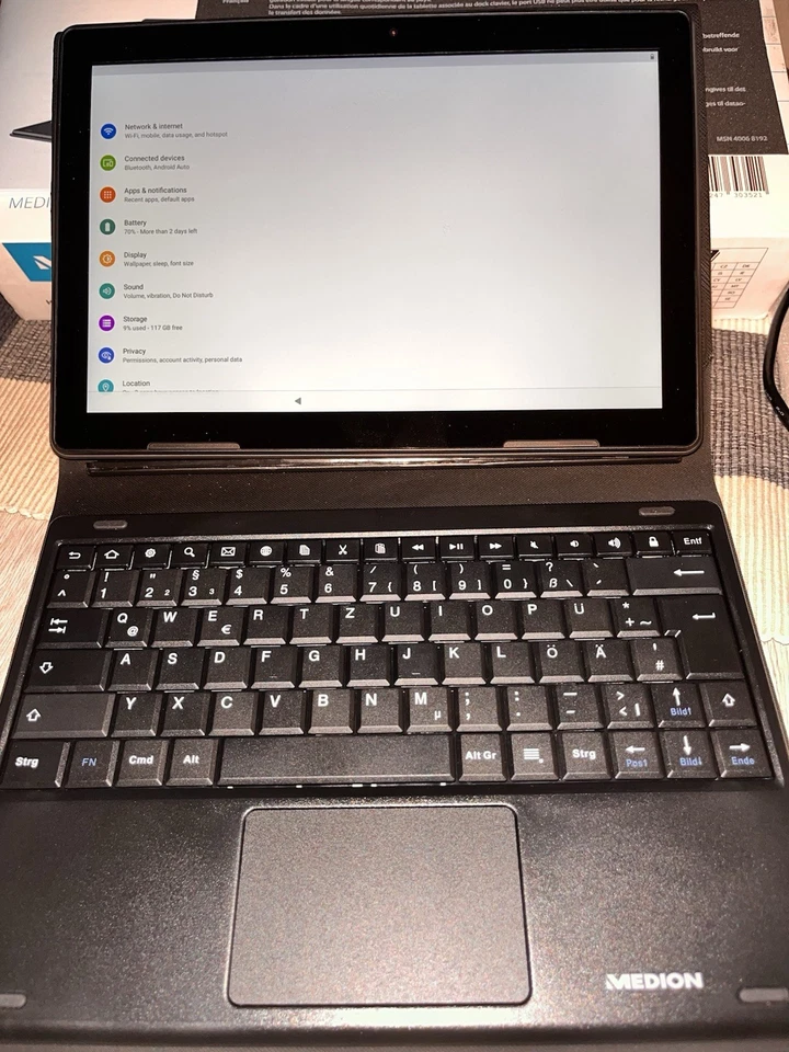 Medion MD60714 Tablet-PC 10"/25,5cm 128 GB 4GB Android LTE Octa-Core Prozessor - Bild 2 von 4