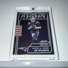 Panini 2020 Absolute Fantasy Flashback Tom Brady #FF-TB Patriots Football NFL