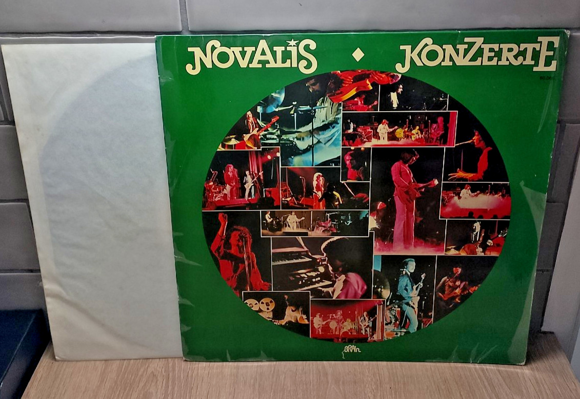 Vinyl LP Novalis – Konzerte NM/EX 1978 2nd German Pressing Prog rock 70s rock