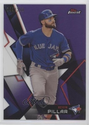 2018 Topps Finest Purple Refractor 44/250 Kevin Pillar #42 ke4