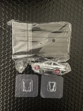 Car Garage Key Holder W/Opening Door 3D Key Organizer W/Car & Adhesive Hooks  