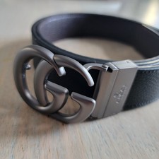 Authentic Gucci Reversible GG Belt Size 100.4cm fits 36-38 Waist