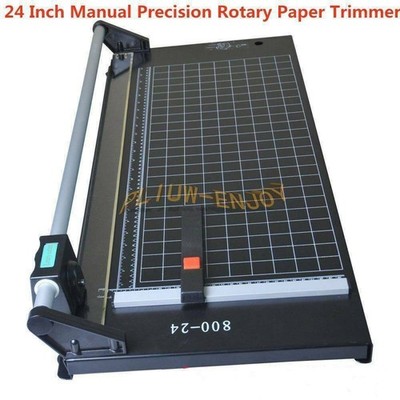 800-24 24'' Manual Rotary Paper Trimmer,   Photo Paper Cutter Trimming Tool *pt