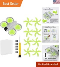 DJI NEO 2 Compatible Colorful Propellers - 8 Pack with Noise Reduction Features