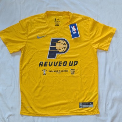 Indiana Pacers REVVED UP NBA Playoffs Tee Nike Dri-Fit Shirt