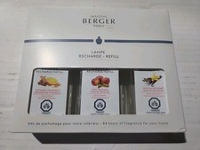 MAISON BERGER Lampe Berger Fragrance Trio Refill for Home Fragra 8.45 Fl oz ,3Pk