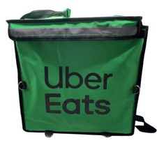 Uber Eats Delivery Bag Backpack Insulated Thermal Food Courier Large Green