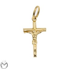 Crocifisso oro giallo 18 kt 750 -45/ST-
