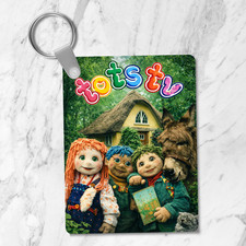 Tots TV Metal Keyring Keychain Bag Tag Luggage Tag Gift Idea