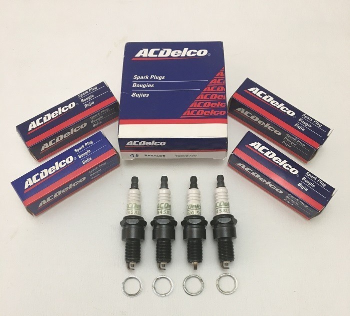 AC Delco Conventional Spark Plugs R45XLS6 - Pack of 4 Spark Plugs