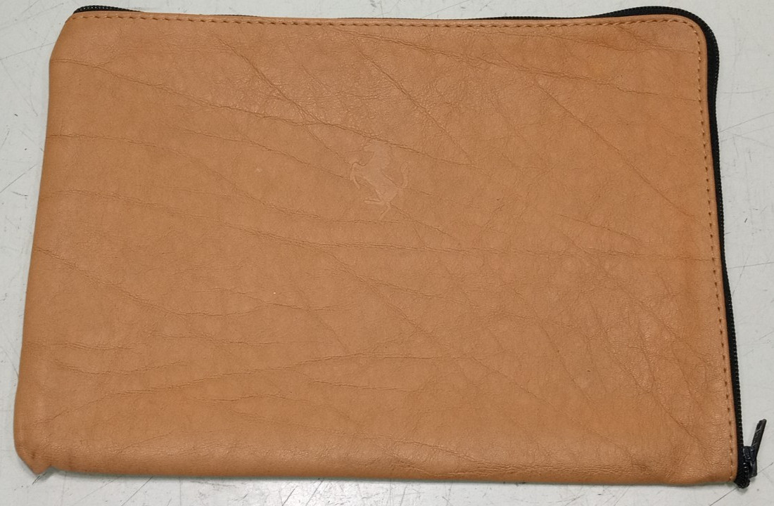 Ferrari 512 BB Tool Kit Leather Storage Pouch_365 BB_Cavallino Prancing Horse