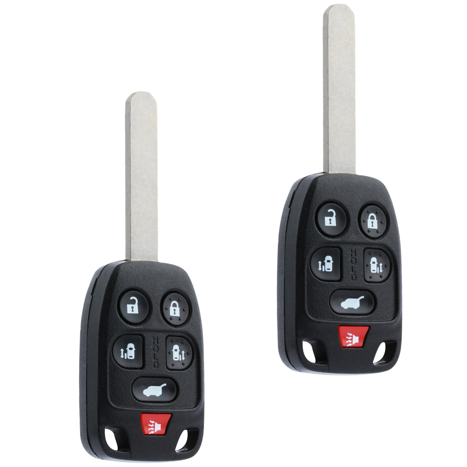 2 For 2011 2012 2013 2014 Honda Odyssey Keyless Remote Car Key Fob N5F-A04TAA