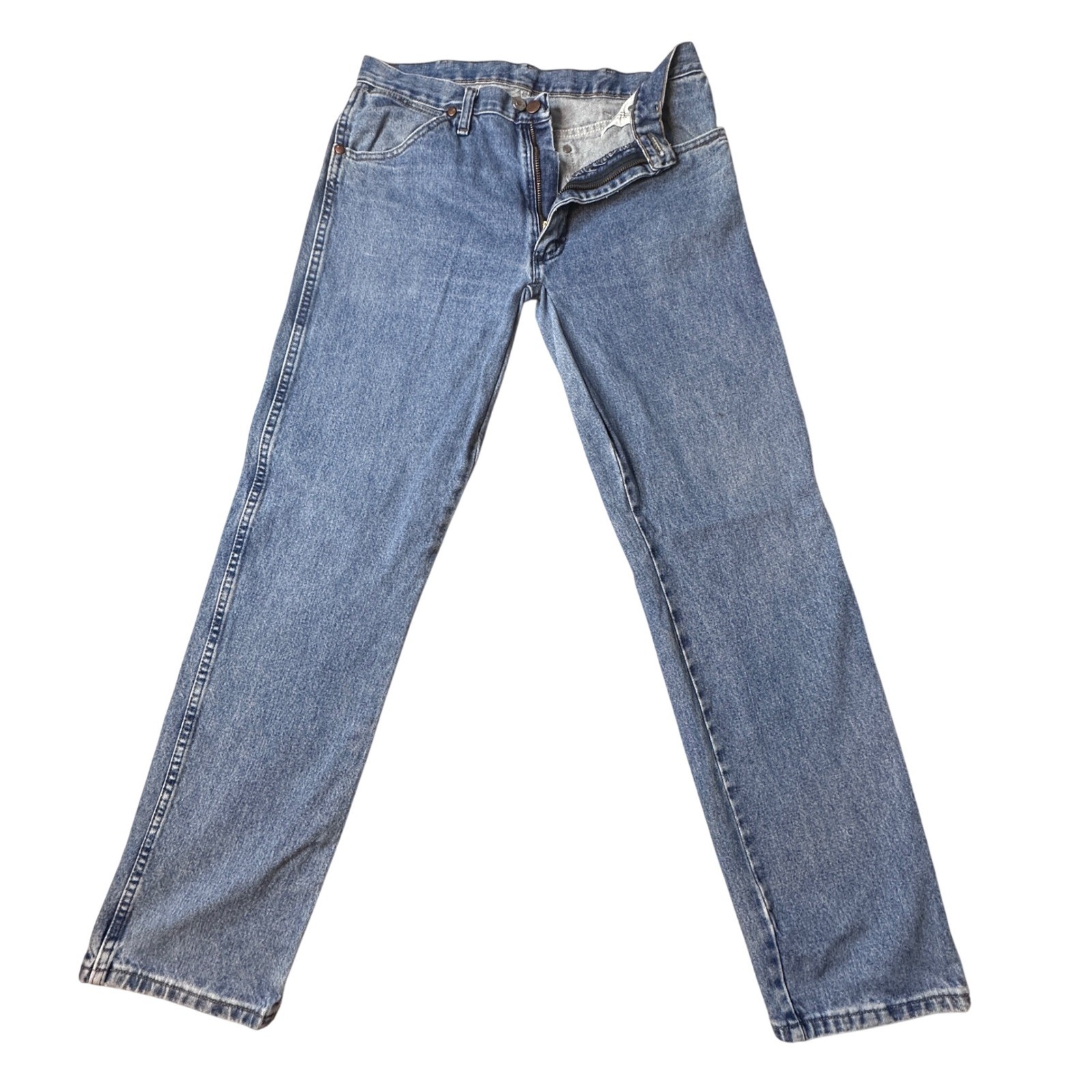 Men 33x32 (31x31) Blue Cowboy Cut Relaxed Fit 13mwzgk Denim Pants
