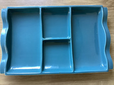 Vintage Poole Pottery Hors D'Oeuvres Dish (4 sections)