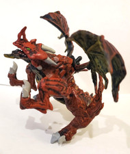 Mega Bloks Plasma Dragon Crymson, Vulcan Fire Clan, Series 1, 2005 9608 No Egg