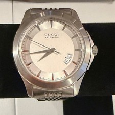 GUCCI Automatic Stainless Steel Men's Watch Date Window Swiss Made
