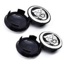 Wheel Hub Center Cap Center Logo Emblem Hub Cover 59mm ABS Material JG Black2