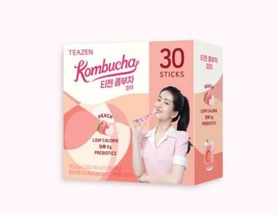 Teazen Kombucha Peach 5g x 30 Sticks | Korean Kombucha Drink Powder | K-FOOD