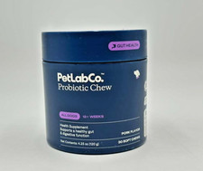 NEW PetLabCo Probiotic Chew ALL DOGS 12 WEEKS 09/2027