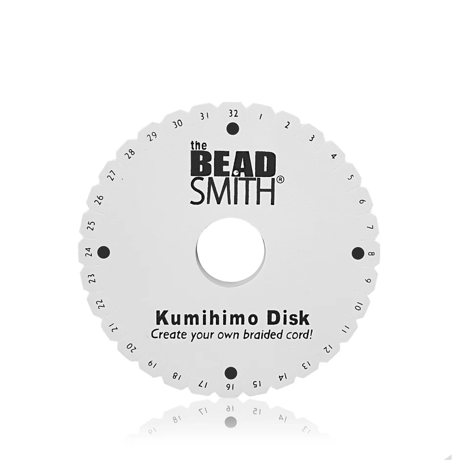 GANZOO Kumihimo Flecht-Scheibe, braiding disk, rund, 15 cm, für Paracord 550