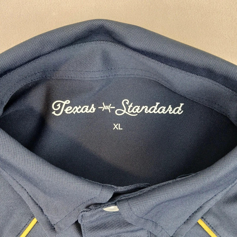 Camisa polo Texas Standard XL para hombre golf Western Insolito 23x29 elástica Foto 4 de 4