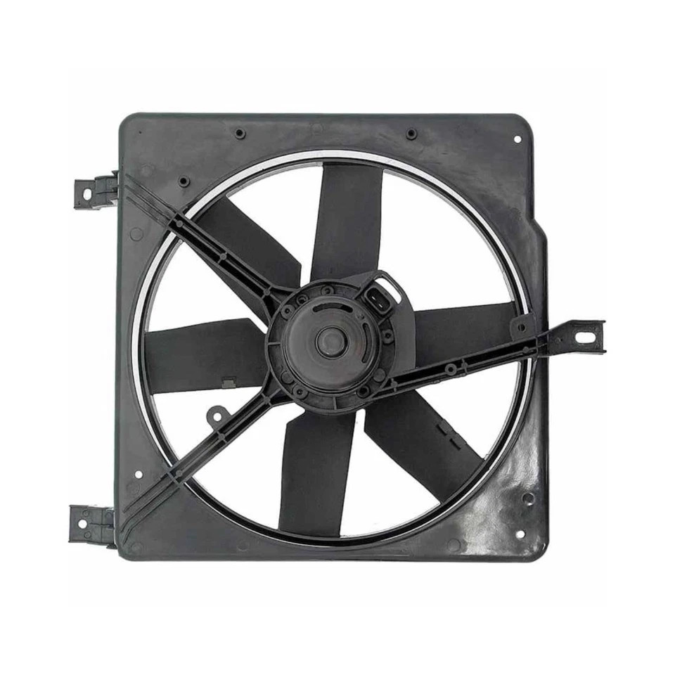 Ventilador de radiador para Pontiac Sunbird 1990-1994 | Plástico | Tipo de motor cepillado negro Foto 3 de 4