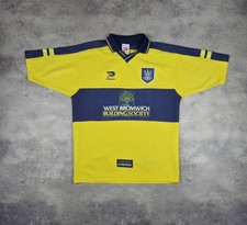 Vintage Patrick West Bromwich Soccer Jersey 1998-99 Home Football Shirt Size XL