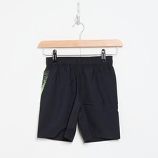 UNDER ARMOUR Fade Graphic Shorts Junior Black SIZE 14+YRS