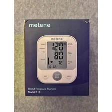 Metene B15 Automatic Blood Pressure Monitor Upper Arm Cuff Machine Pulse Rate 