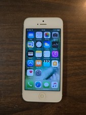 Apple iPhone 5 - 16 GB - White  Silver Unlocked 