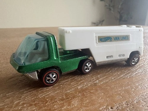 Hot Wheels Redline Moving Van - Hong Kong - Green - EXCELLENT Condition