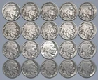 Half Roll of Readable Date Buffalo Nickels--20 Coins in All!!