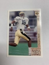 1992 Upper Deck NFL Star Rookie Torrance Small Alcorn State New Orleans Saints 