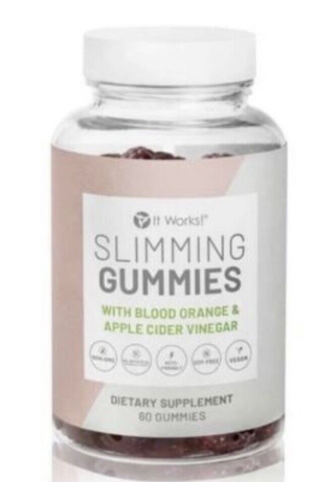 It Works Slimming Gummies Morosil Blood Orange Apple Cider Vinegar 60 Gummies